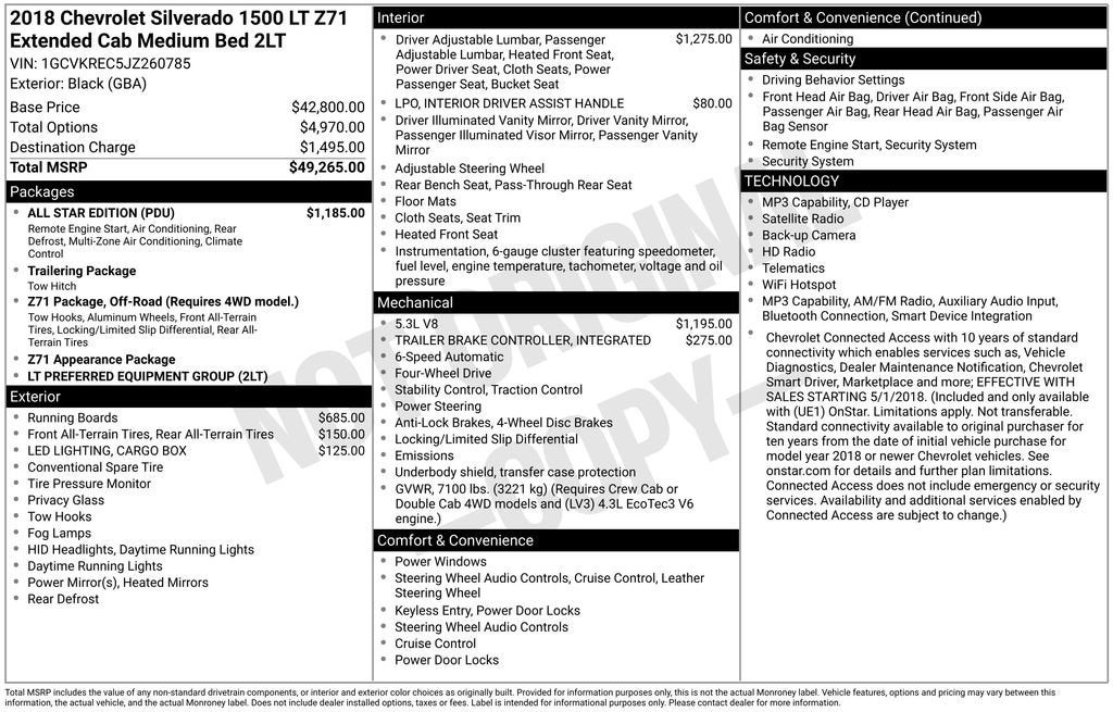 chevrolet silverado 1500 2018 1GCVKREC5JZ260785 image chevrolet silverado 1500 2018 1GCVKREC5JZ260785 image